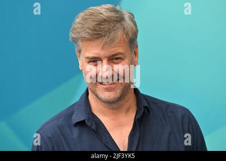 Marcus MITTERMEIER (actor) single image, cropped single motif, portrait, portrait, portrait. ZDF reception/ Get Together in H`ugo`s Bar on the occasion of the Munich Film Festival on June 28th, 2022 Stock Photo